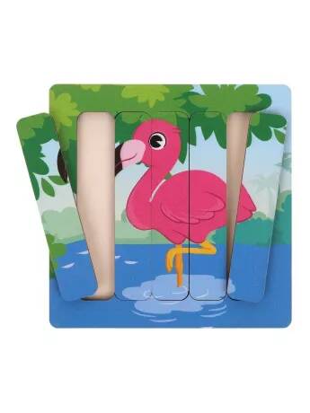 Пазлы Джунгли Фламинго (Вид 1)