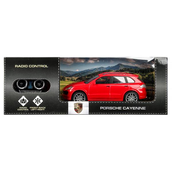 Машина р/у PORSCHE cayenne 24 см, красный, кор - 2302F0055
