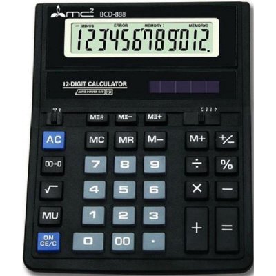   Калькулятор  настольный MC2 (BCD-888) 12 разряд.,  (Вид 1)