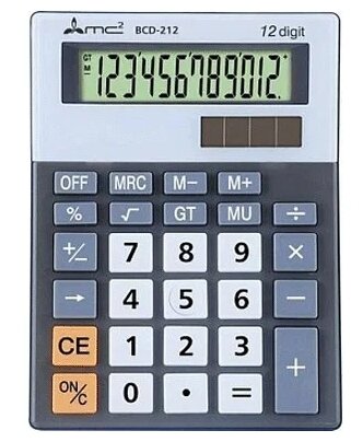   Калькулятор  настольный MC2 (BCD-212) 12 разряд.,  (Вид 1)