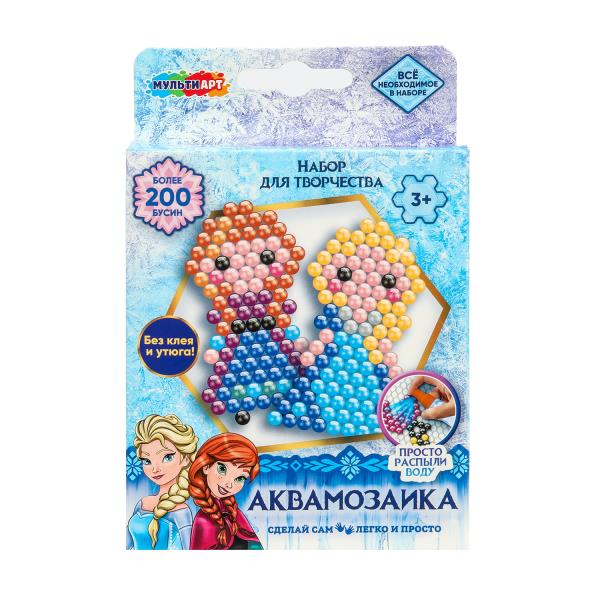 Аквамозаика 200 бусин фроузен МУЛЬТИ АРТ AB-120540