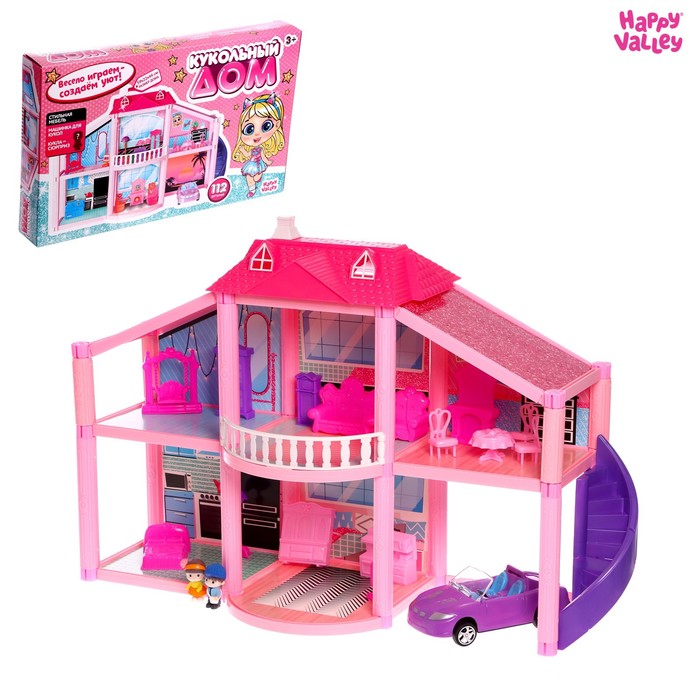 HAPPY VALLEY Дом для кукол Кукольный дом с аксессуарами       4298220 (Вид 1)