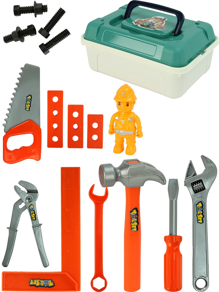 Набор инструментов Юный мастер (17 пред.,в ящике)(Арт.Y17996019)