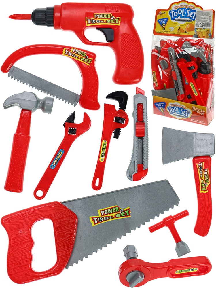 Набор инструментов Мастер (11 пред.,в пак.)(17,5х3х10,5 см) ( Арт. 2095643)