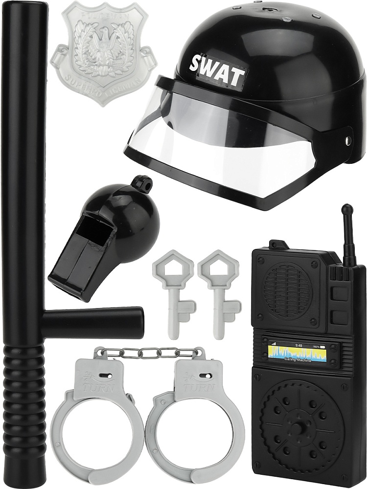 Набор полицейского.На страже порядка.(6 предм.,в пак.)(38х31,5х13 см).Арт. 2190366