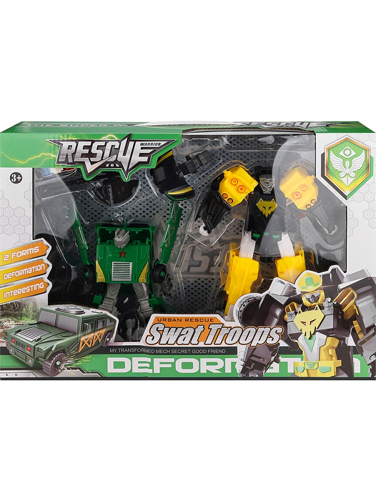 Набор Роботов-трансформеров (2 шт.), 39х8х27 см, в коробке (Арт. FCJ1380918)