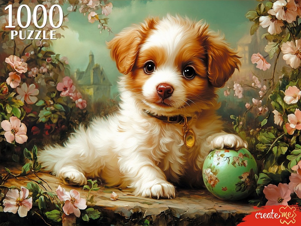 ПАЗЛЫ 1000 элементов. ИГРИВЫЙ ЩЕНОК (арт.П1000-8274)