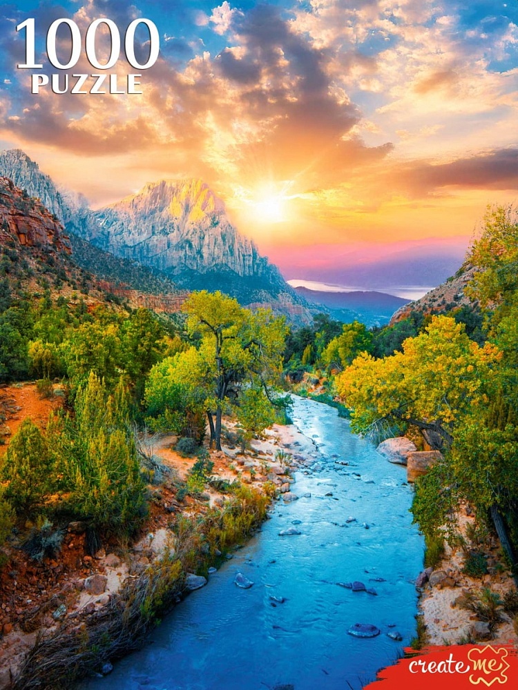 ПАЗЛЫ 1000 элементов. РЕЧНОЙ ПЕЙЗАЖ (арт.ШТП1000-8284)