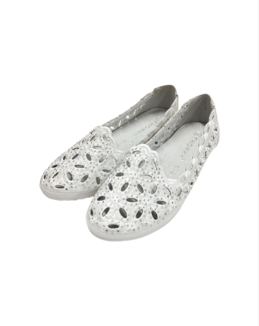 Туфли, весна-осень Белый,M7-21 Гномик р36