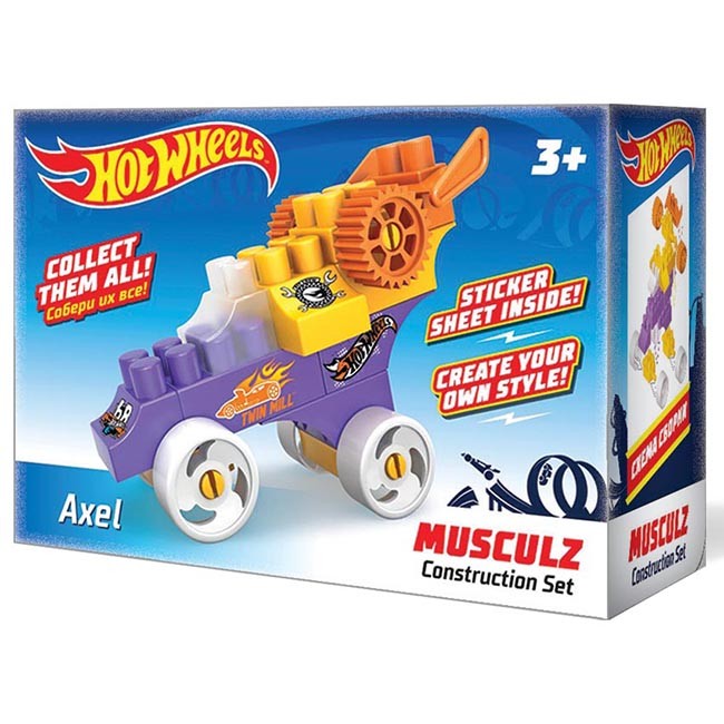 Констр-р Bauer 710 hot wheels серия musculz Axel