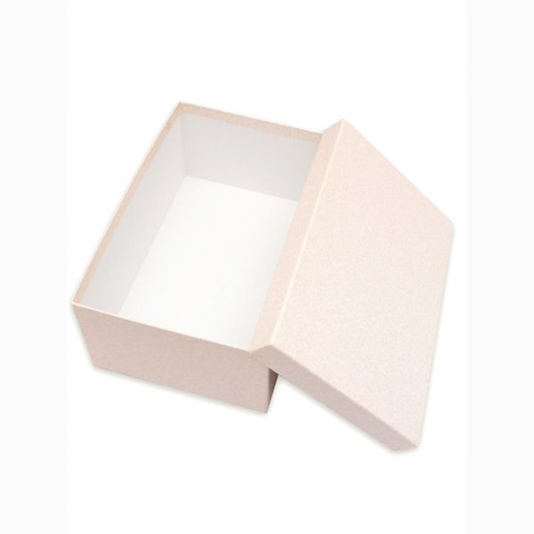 Одинарная прямоугольная коробка Ваниль 28,5 х 18,5 х 12 см ПП-6688