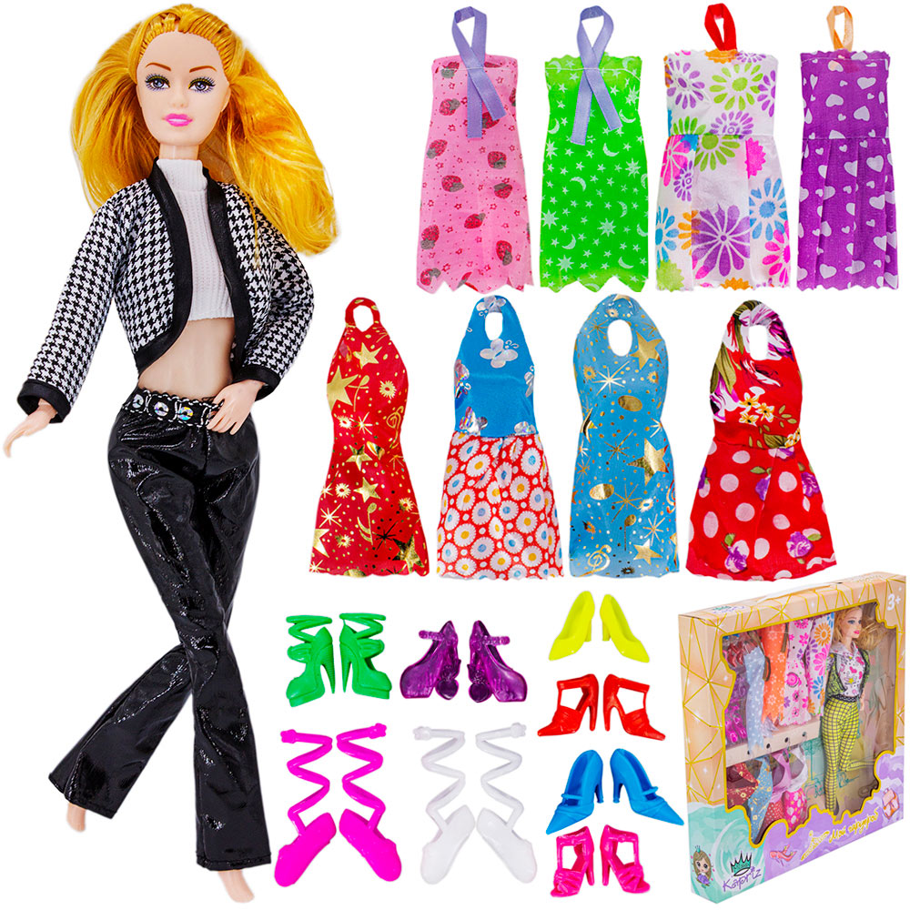 Кукла Miss Kapriz YSYX003A-2 Мой гардероб с набором платьев в кор. Акциякуклы
