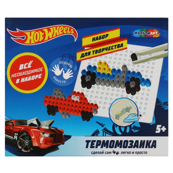 Набор д/детского тв-ва, ХОТ ВИЛС термомозаика МУЛЬТИ АРТ IRONBEADS400-HW3