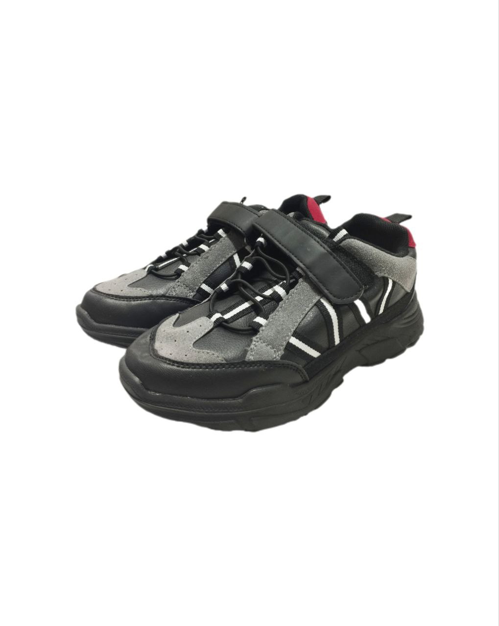 Ботинки серые A86069-27 р36