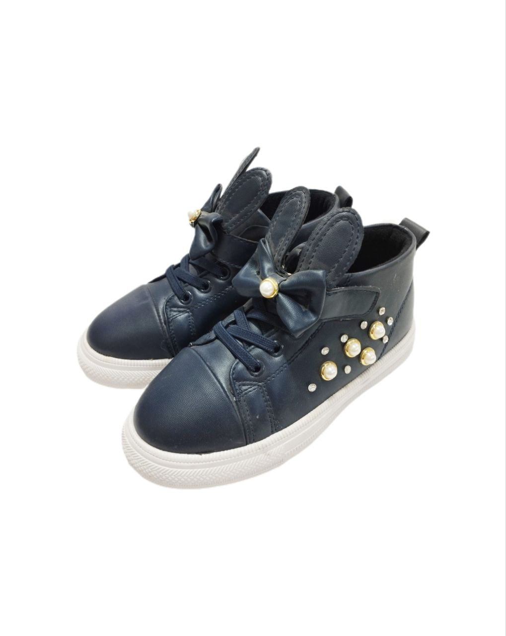 Ботинки синие ушки 2X661C р29