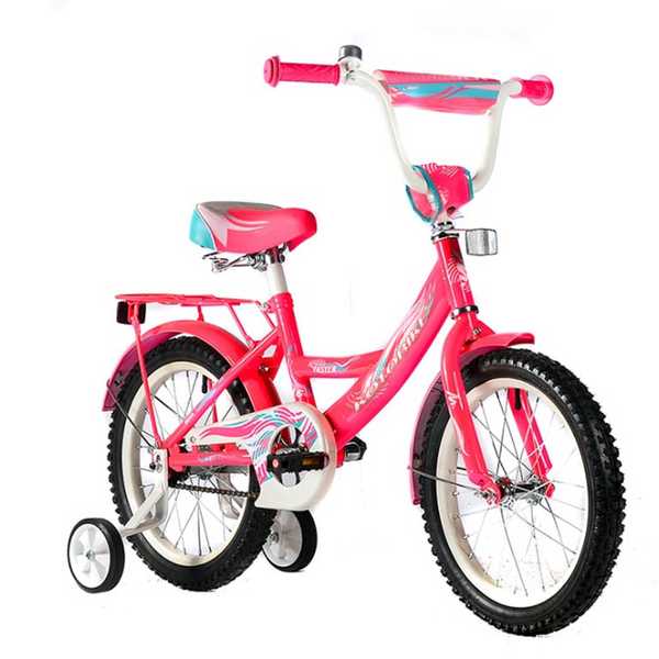 Велосипед 2-х 14 KOTOBIKE Faster розовый KT-Faster-14-Pink-750-20