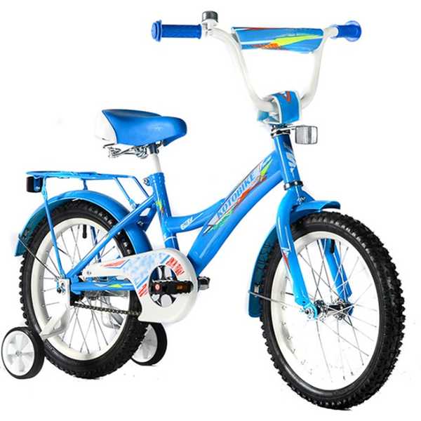 Велосипед 2-х 14 KOTOBIKE Ultra синий KT-Ultra-14-Blue-750-20 (Вид 1)