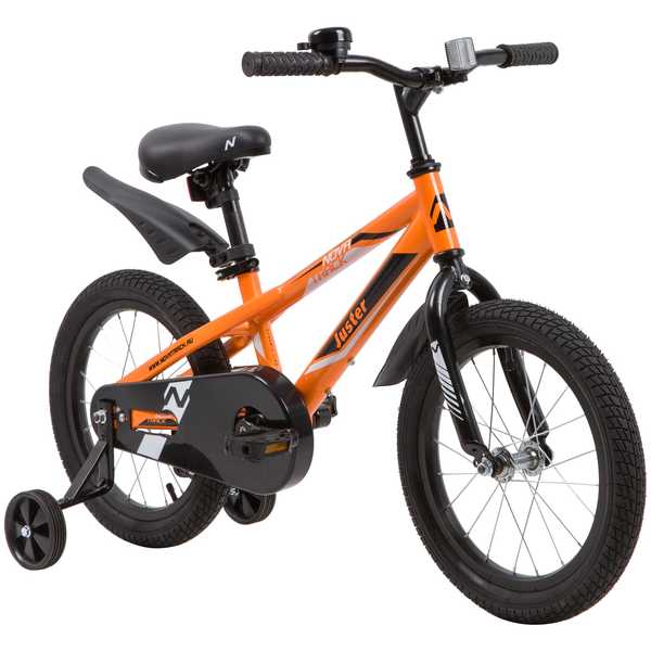 Велосипед 2-х 16 JUSTER оранжевый (Вид 1)
