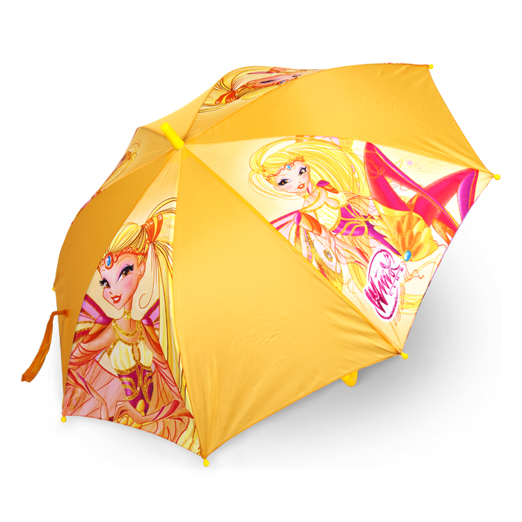 Зонт детский Winx Стелла: Волшебное лето (50 см, авто., полиэстер., цвет.)
