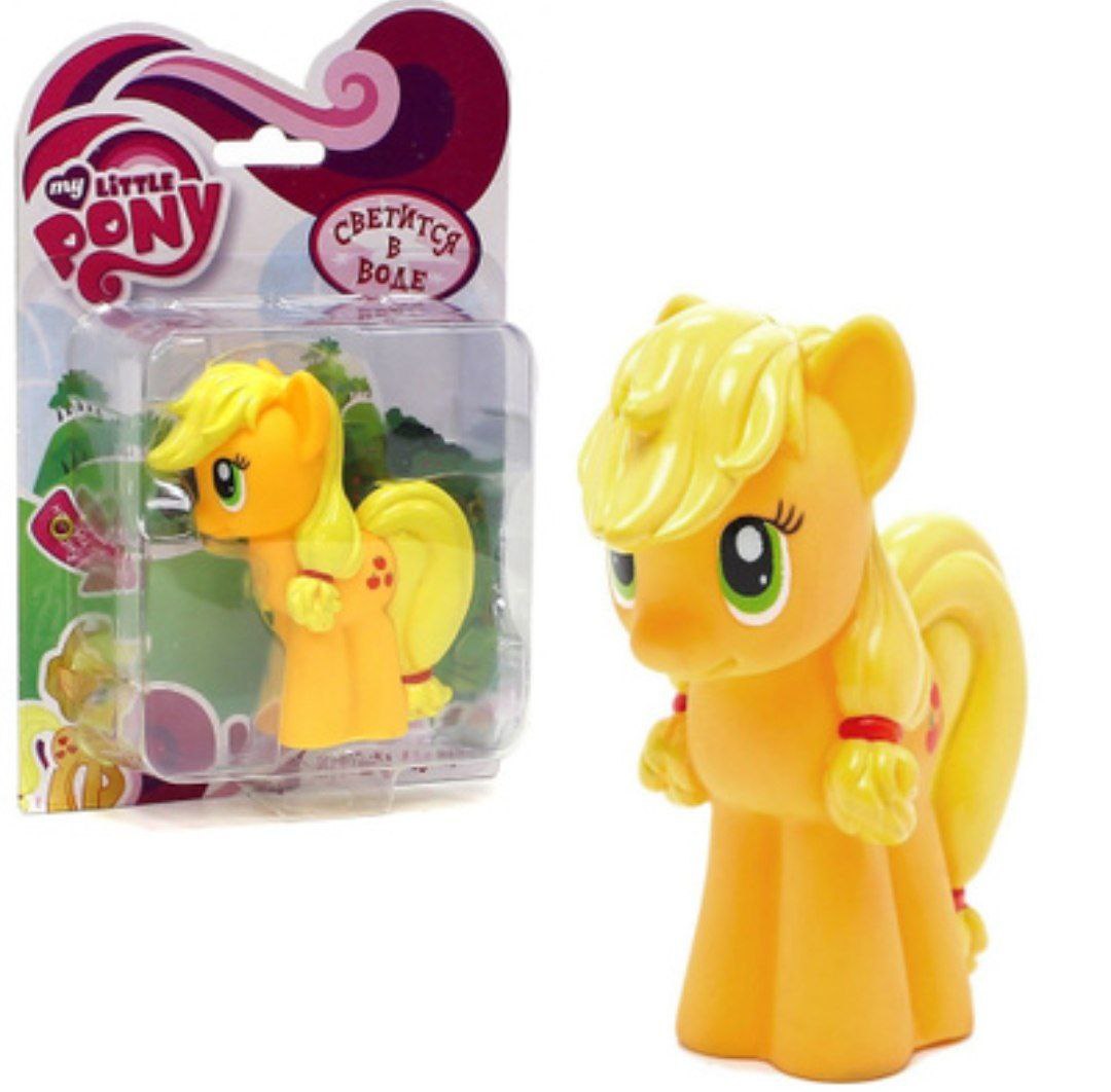ФИГУРКА ДЛЯ ВАННОЙ ИГРАЕМ ВМЕСТЕ MY LITTLE PONY, ПВХ, В АССОРТ. НА БЛИСТЕРЕ (РУСС. УП)в кор.6*12шт