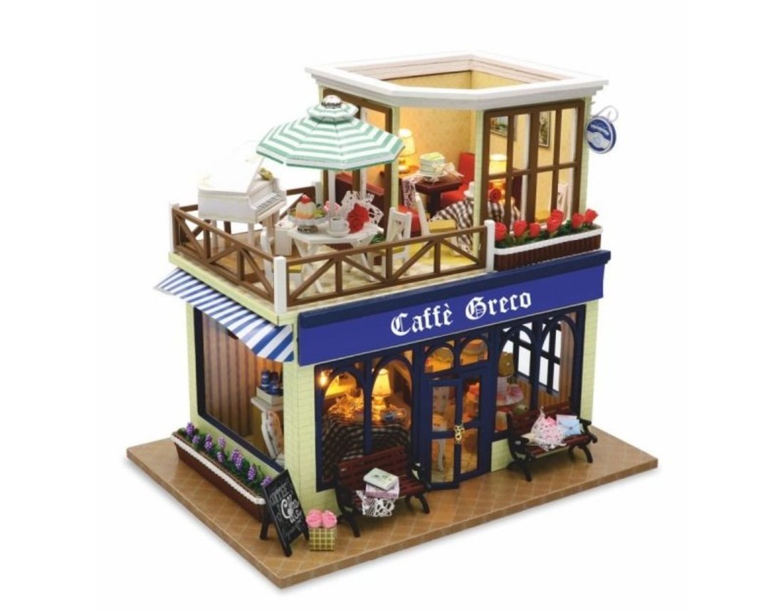Конст-р интерьерный Известные кафе мира Caffe Greco, 221 эл, подсветка (Вид 1)