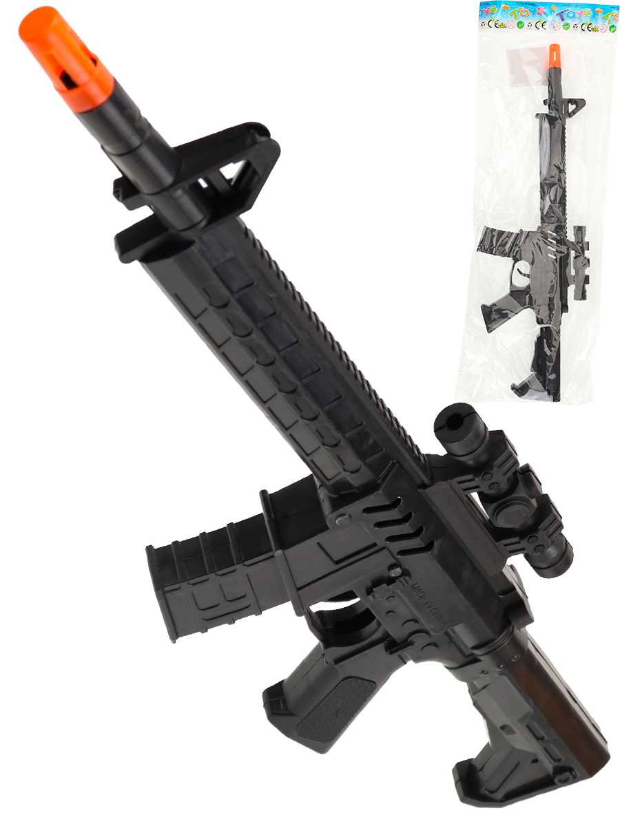 Игрушечное оружие с прицеломТочная цель (пластик,в пакете) (43x3,2х13,5cм) ( Арт. 2313612)