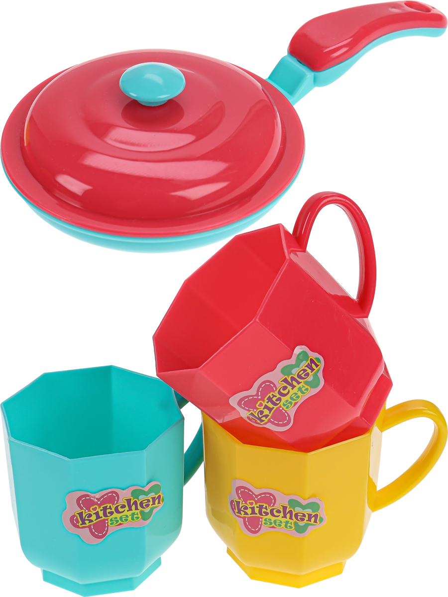 Набор посуды (14 предметов) пластик, 12,5х5,2х7см, в пакете ( Арт. 2147876) (Вид 2)