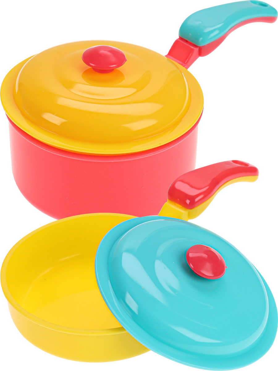 Набор посуды (14 предметов) пластик, 12,5х5,2х7см, в пакете ( Арт. 2147876) (Вид 4)