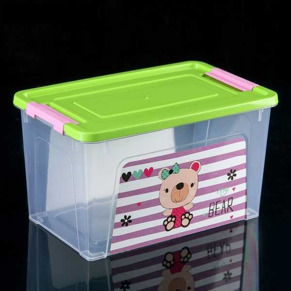 Контейнер с декором Pet Shop Smart Box, 3,5л, цвет МИКС   4355028 (Вид 1)