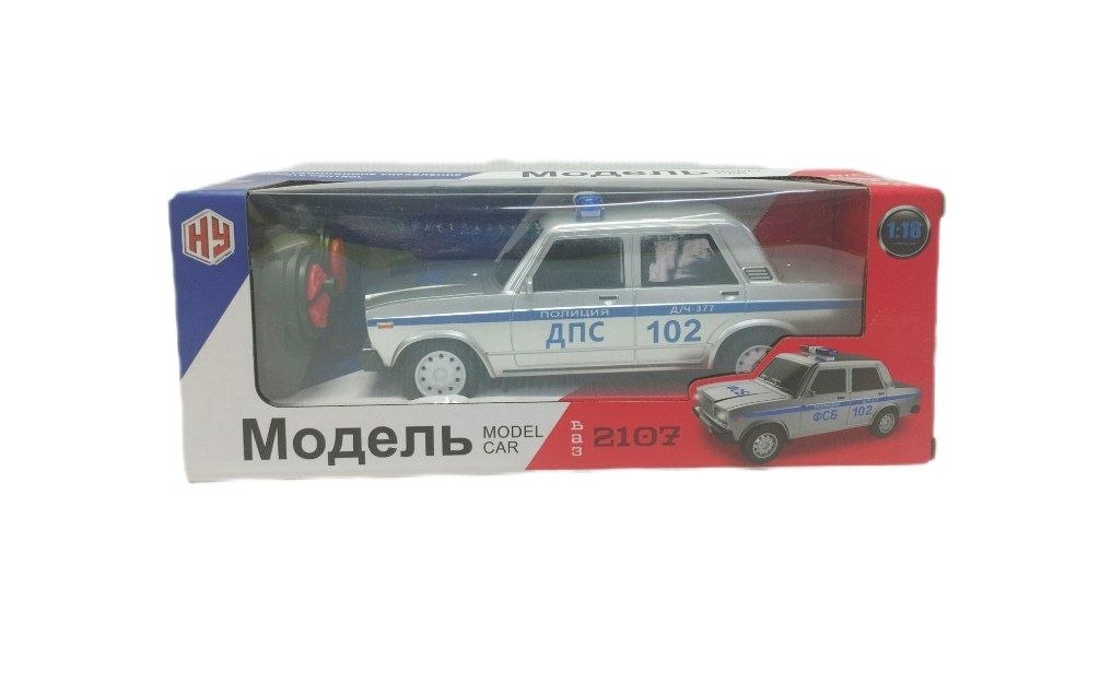 Машина РУ Жигули Полиция 1:18 арт.777-4Y