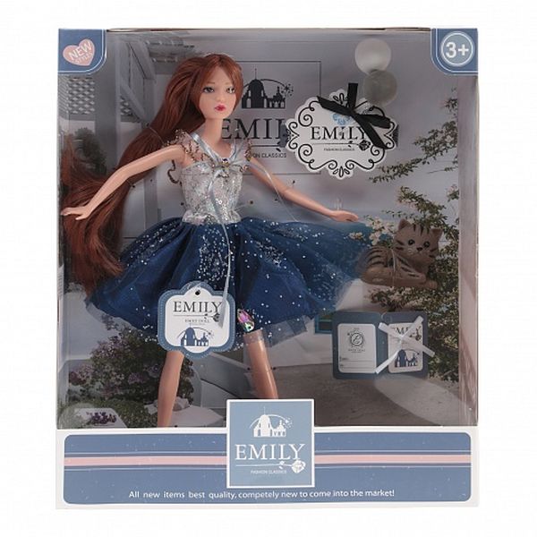 Кукла  Эмили мечтательница коллекция Синяя птица 28 см.