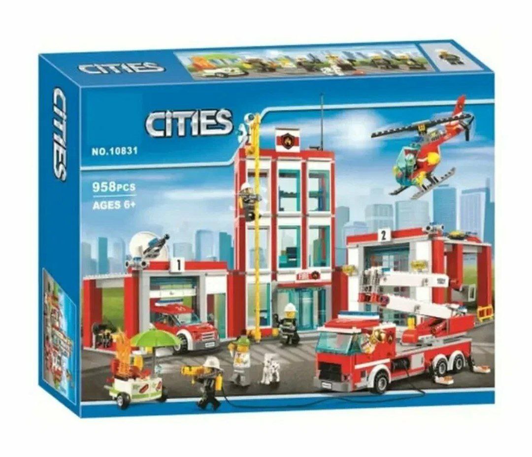 Конструктор блочный арт.10831