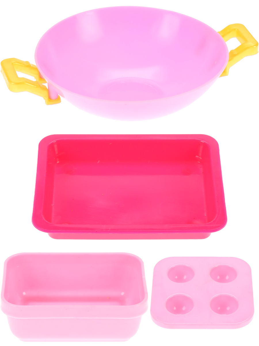 Игровой набор посуды (10 предметов) в пакете, 21х25см ( Арт. Y16657123) (Вид 4)