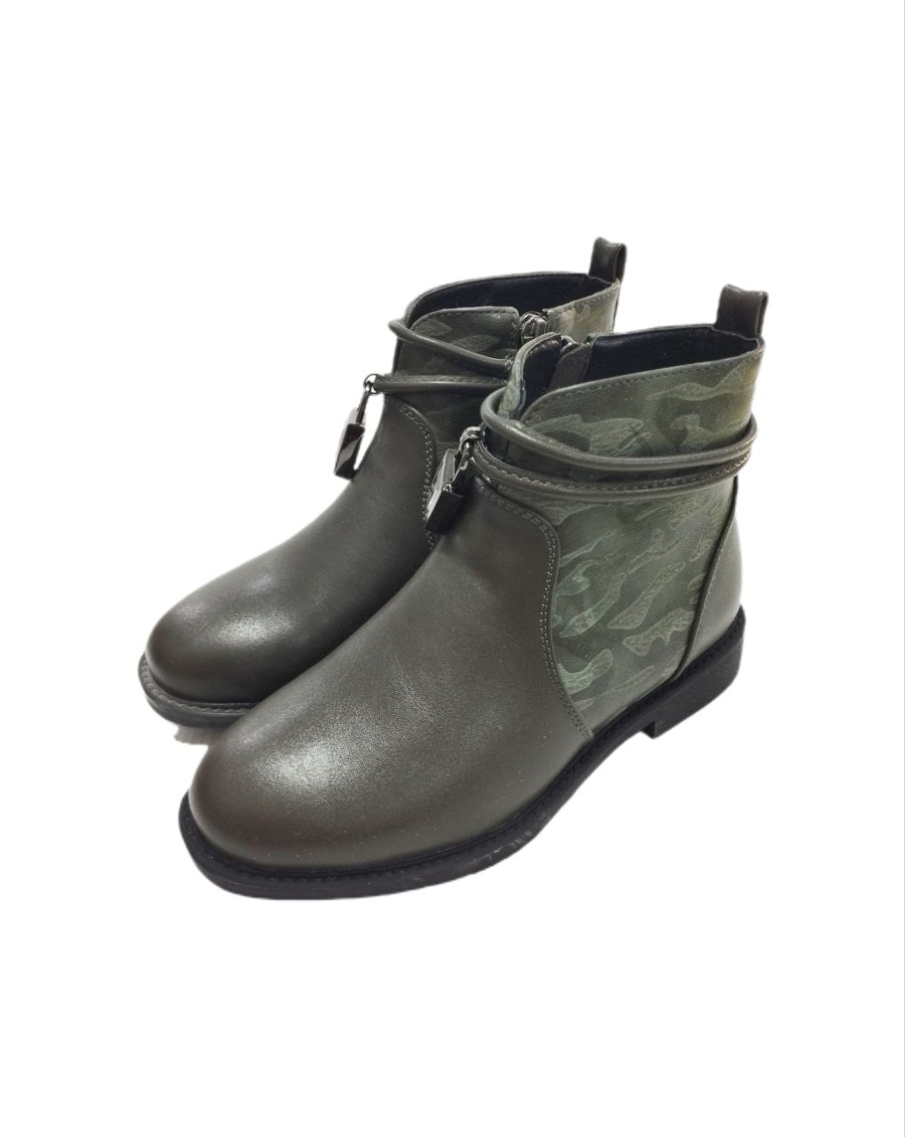 Ботинки,весна-осень Серый, 5106-M570S Совенок р29