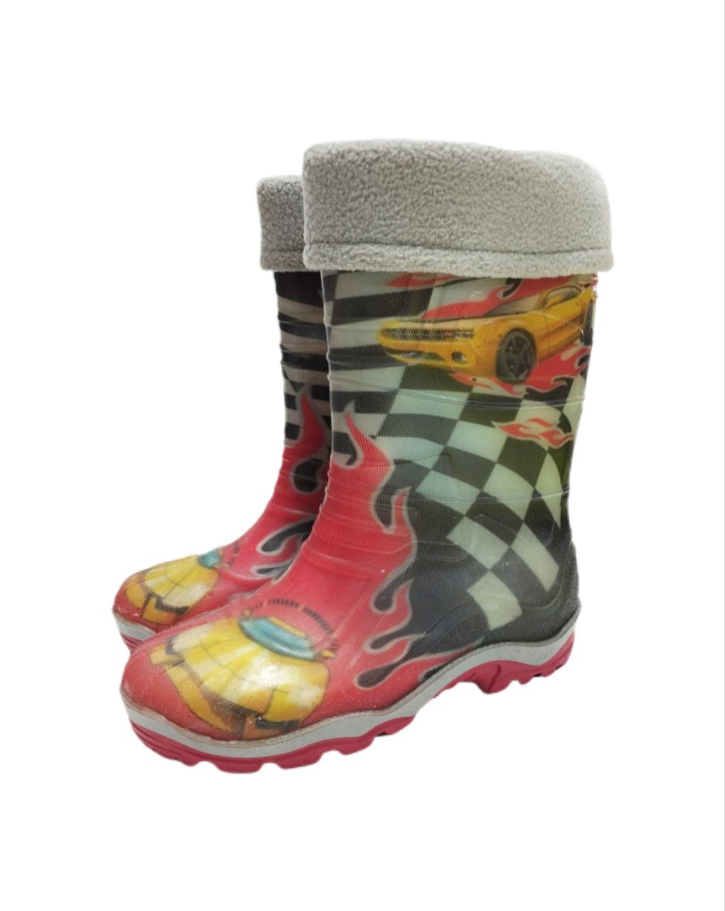 Дюна Сапоги школьные машины   230/02 РУФ р32