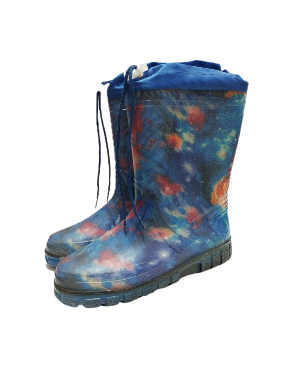 Зебра Сапоги р28-29 синий 11754-5 р30-31