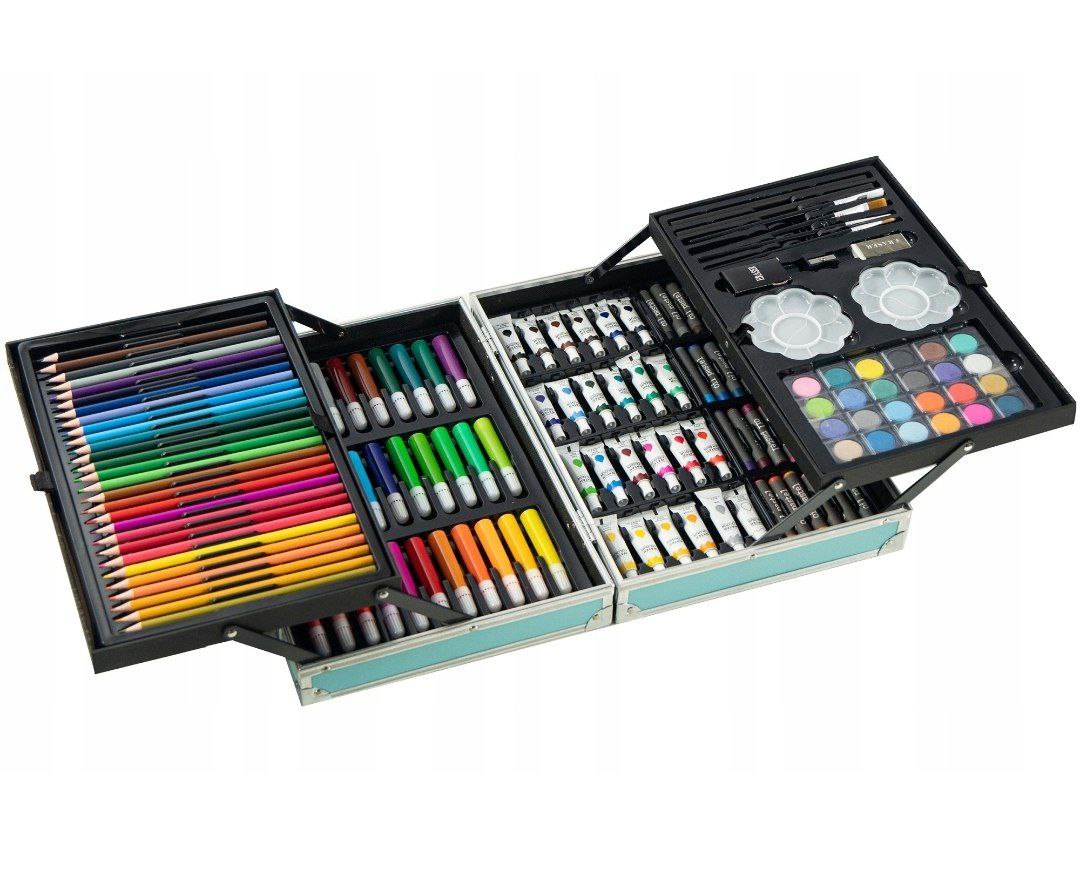 Набор художника в чемодане розовыйарт.JF009 (Вид 2)