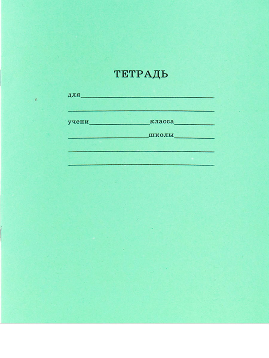 Тетрадь школьная СТАНДАРТ 12 л. КЛЕТКА КРУПНАЯ (12-3117)  читаемый штрих-код