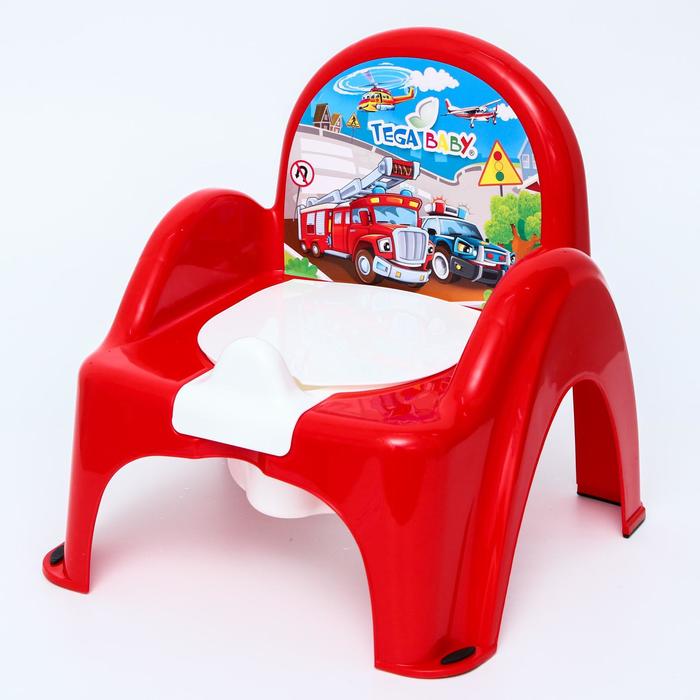 Горшок-стульчик  Машинки, цвет красный 5382559