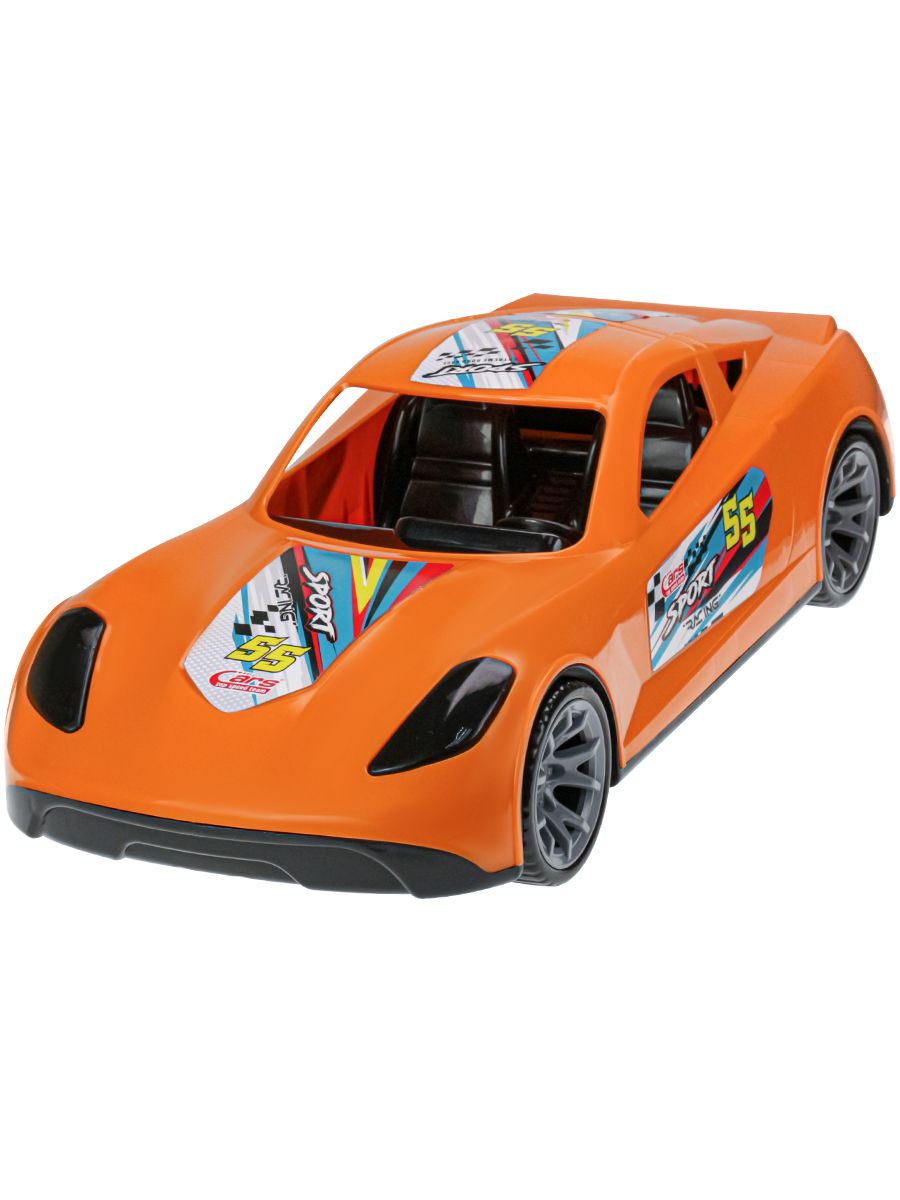 Машинка  Turbo V-MAX оранжевая 40 см ( Арт. И-5855) (Вид 1)