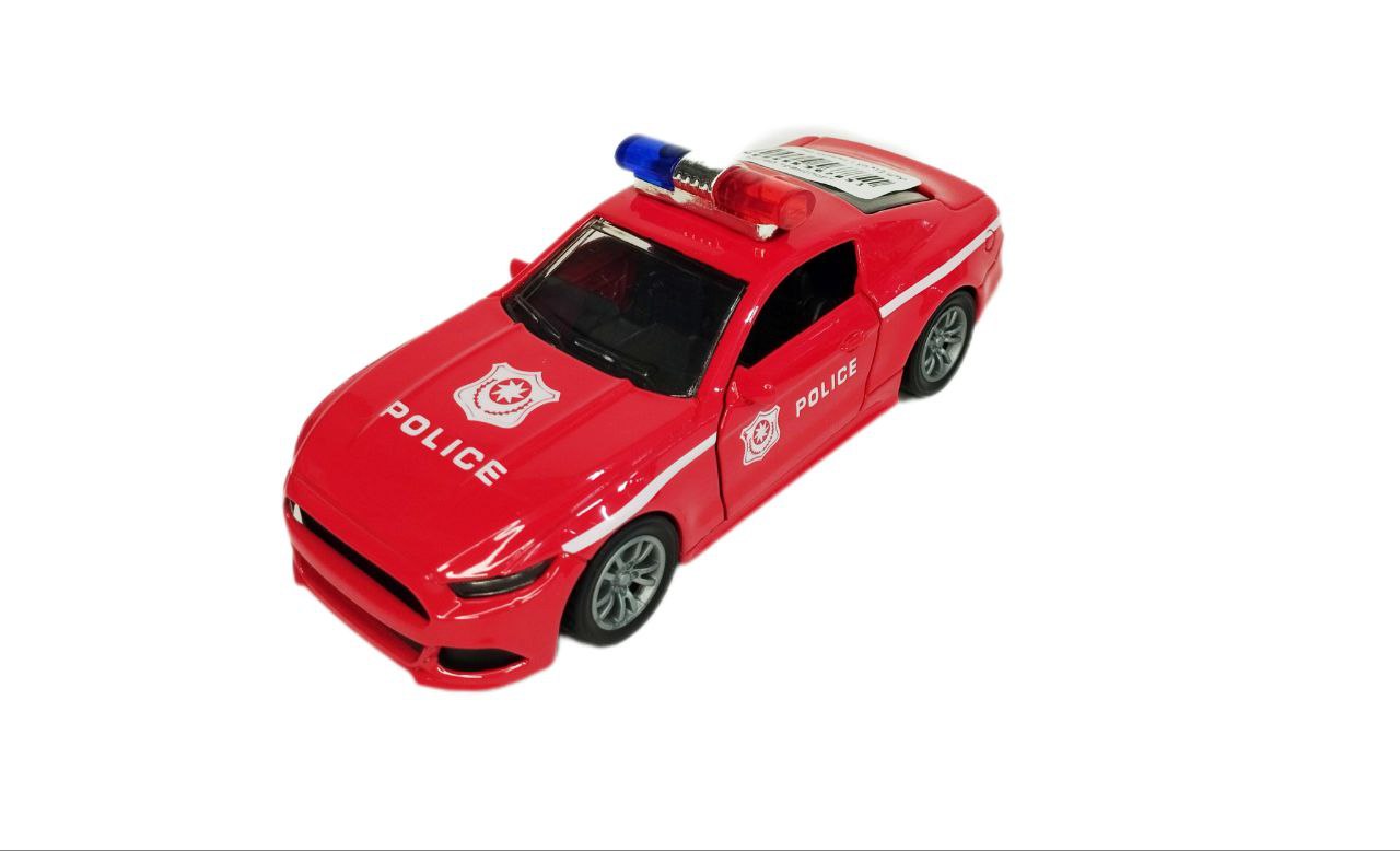 Модельки металлические Ford GT Police без музыки.1 уп.*12 штук.12*4.5*4.5 см.1/18 уп.Арт.D3216-4 (Вид 2)