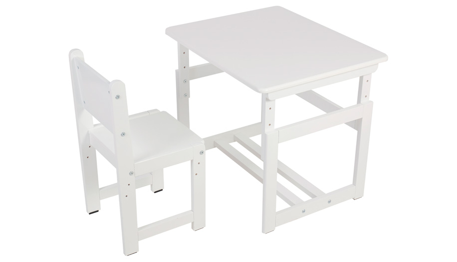 Комплект растущей детской мебели Polini kids Eco 400 SM, 68х55 см, белый (Вид 3)