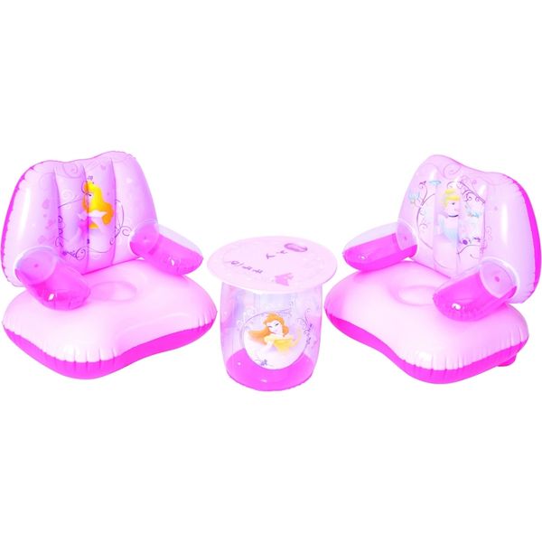 Набор детской надувной мебели Bestway: стол и 2 кресла, Disney Princess (Вид 2)
