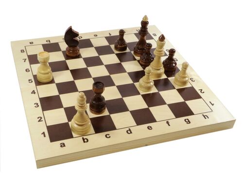 Игра настольная Шахматы Гроссмейстерские (деревянная коробка) (Фото 1)