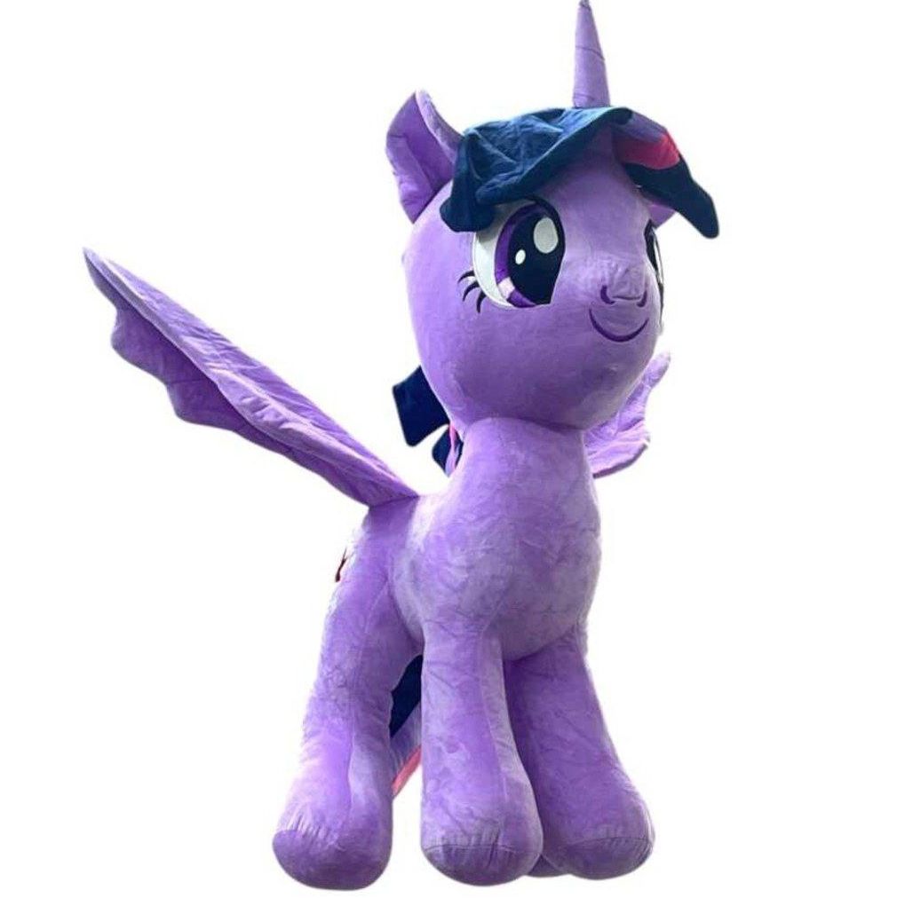 Мягкая игрушка Пони,цвет фиолетовый, 35 см