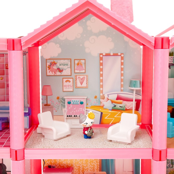 HAPPY VALLEY Дом для кукол Кукольный дом с аксссуарами          4298218 (Вид 3)