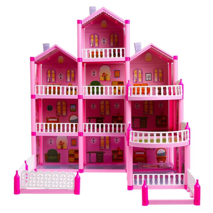 Дом для кукол Загородная Вилла с мебелью и аксессуарами   7003311 (Вид 2)