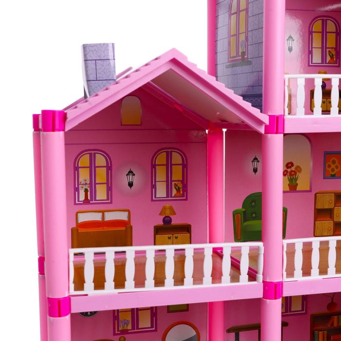 Дом для кукол Загородная Вилла с мебелью и аксессуарами   7003311 (Вид 5)