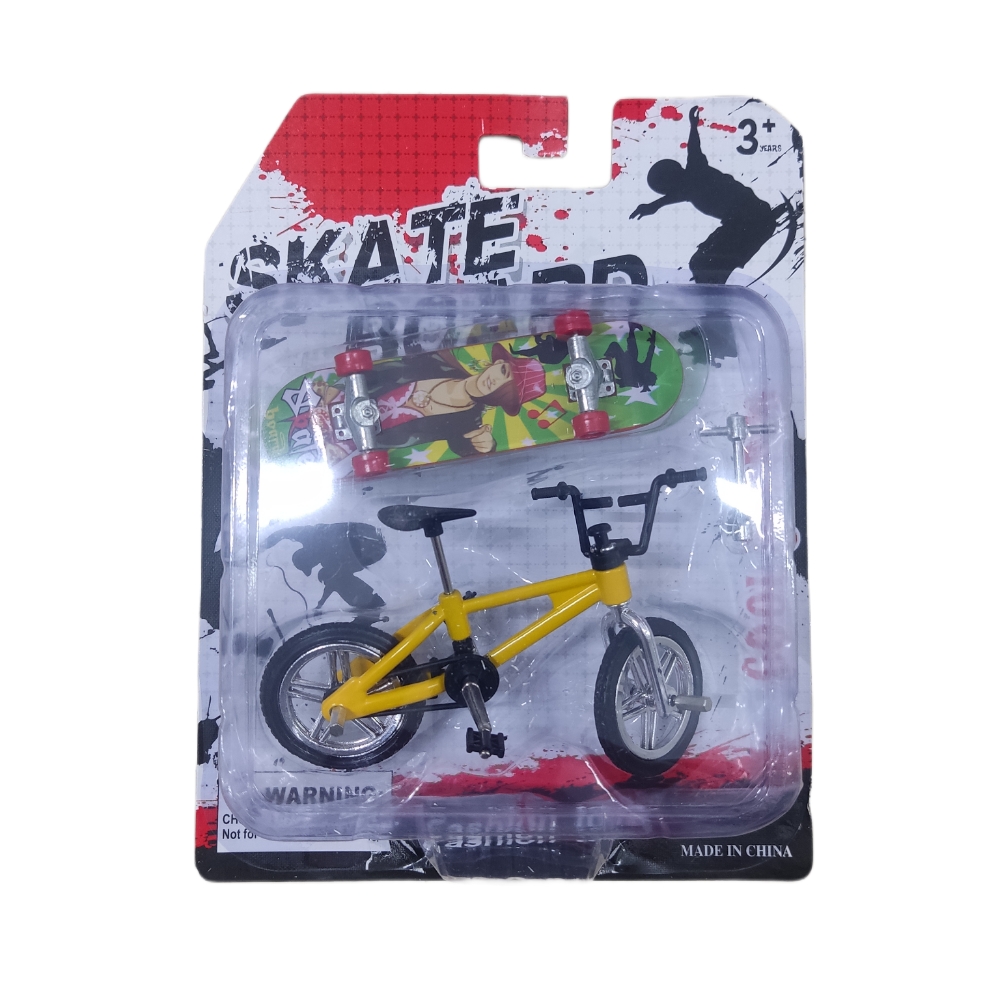 Набор пальчиковый велосипед и скейт 2356-1 (Вид 1)