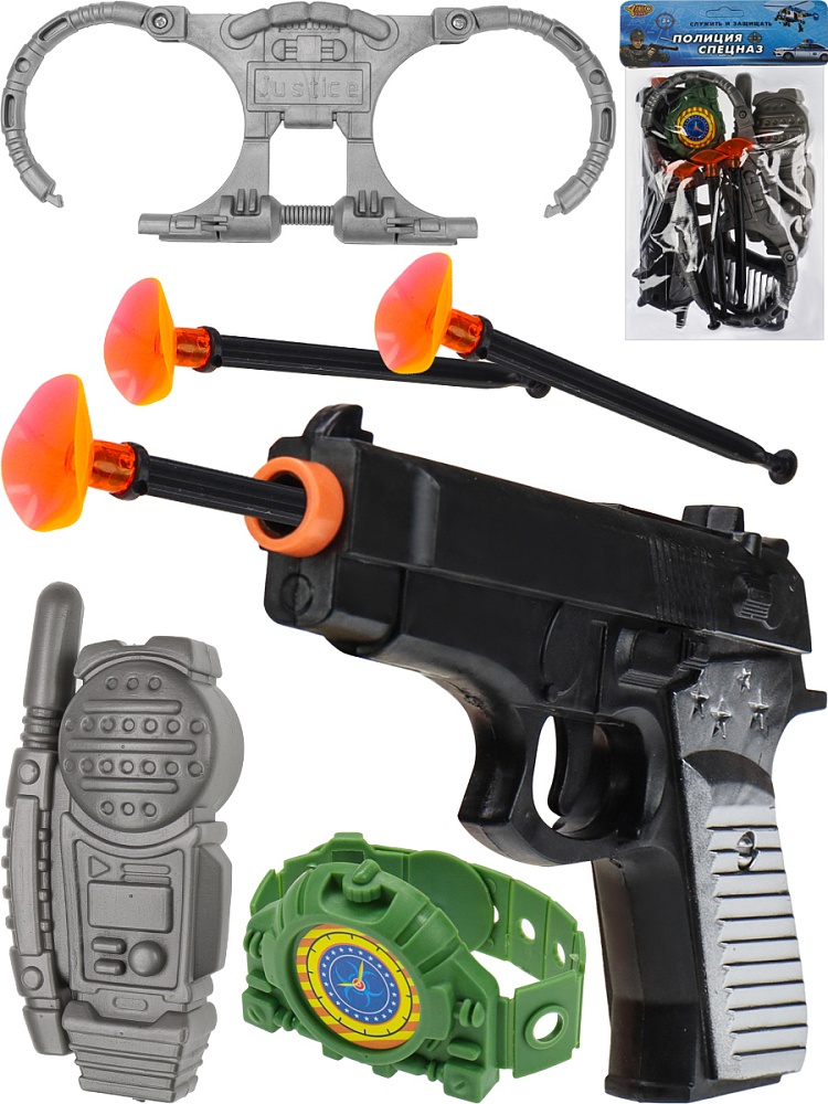 Игровой набор Набор полицейского(7 предметов,в пакете) ( Арт. Y7718096)